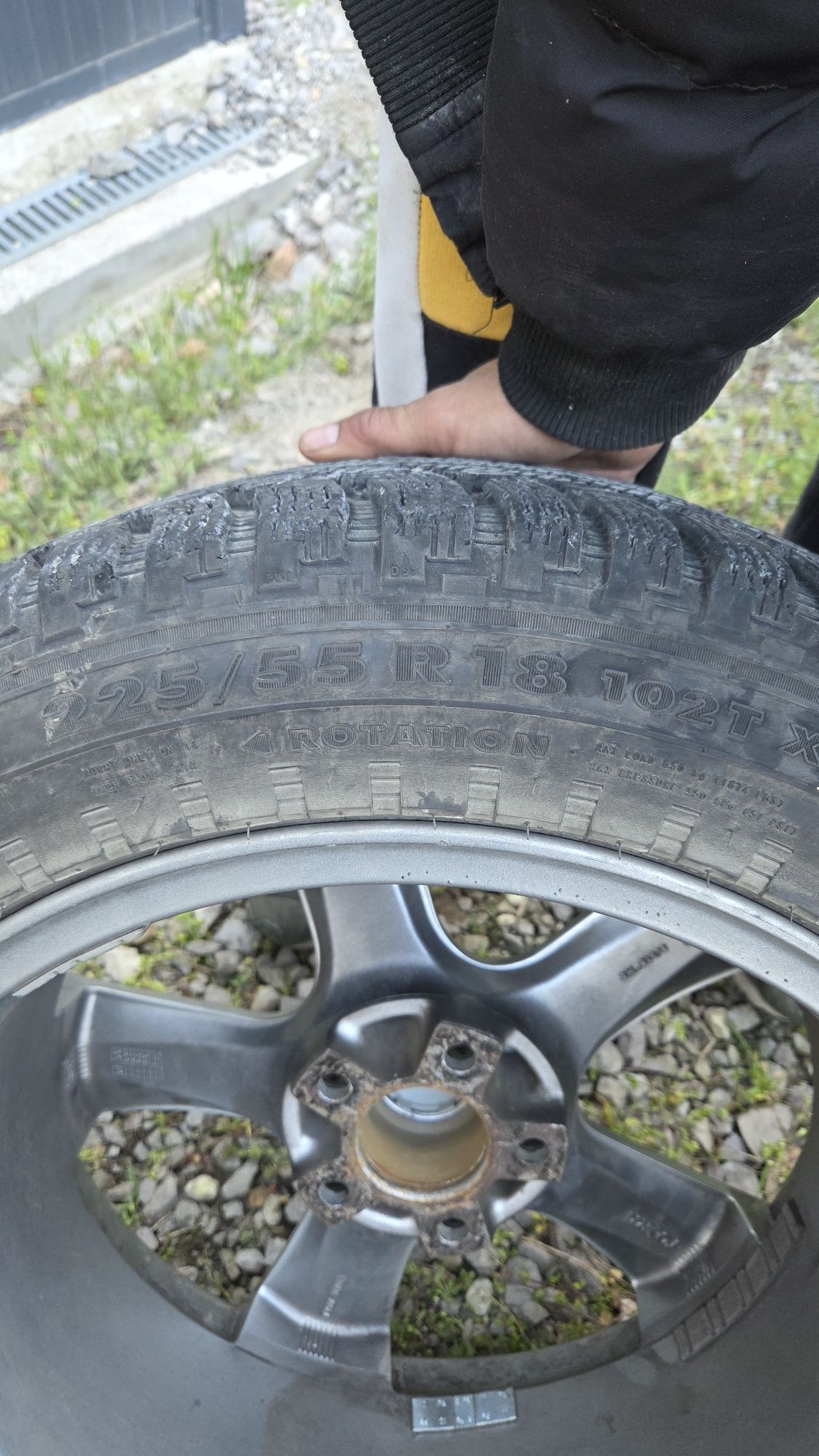 Джанти и ПОДАРЪК Гуми 18" 8.0JX18H2 ET 35