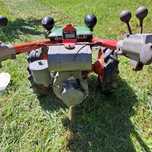 Rapid 505 motocositoare cu grebla ,tocator tuns gazon elvetian