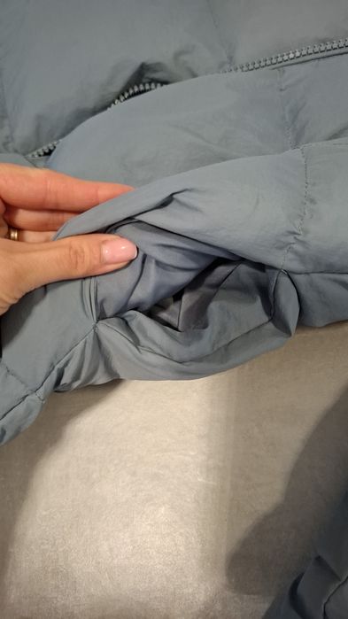 Geaca lungă ZARA 140  impermeabila cu puf de gasca