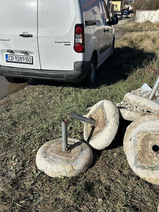 Бетонова тежест за чадър