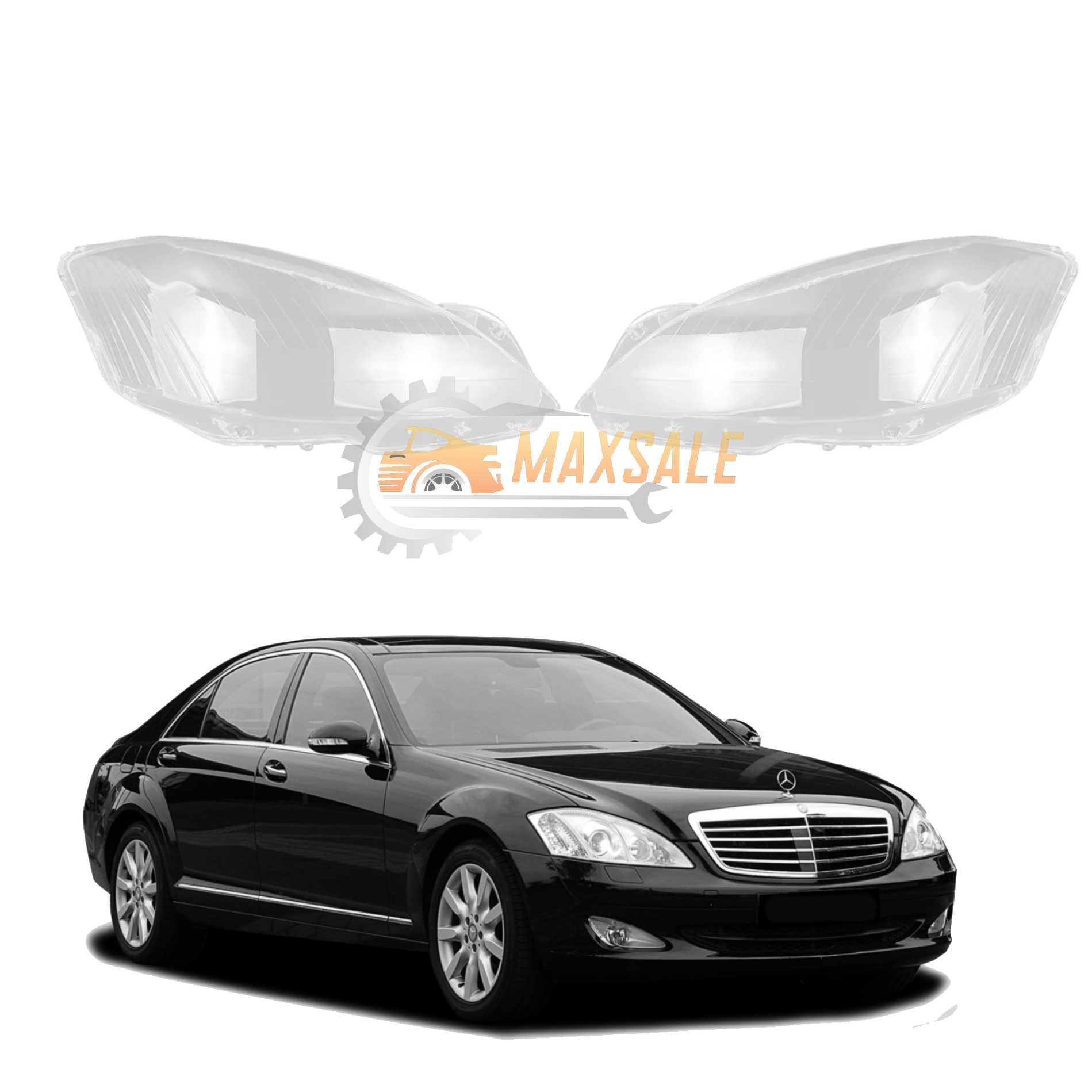 Капаци фарове Mercedes S-Class W221 (07-09) фар мерцедес в221 комплект