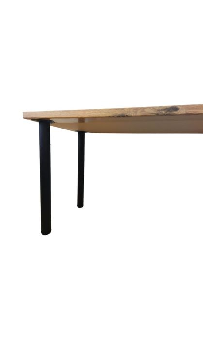 Masa de Bucatarie, Blat Termorezistent, 120x60x75 cm, Stejar Natural D