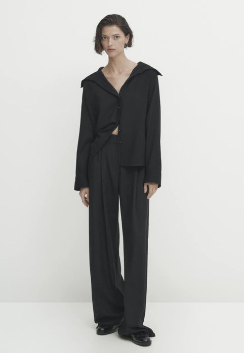 Camasa din stofa Massimo Dutti