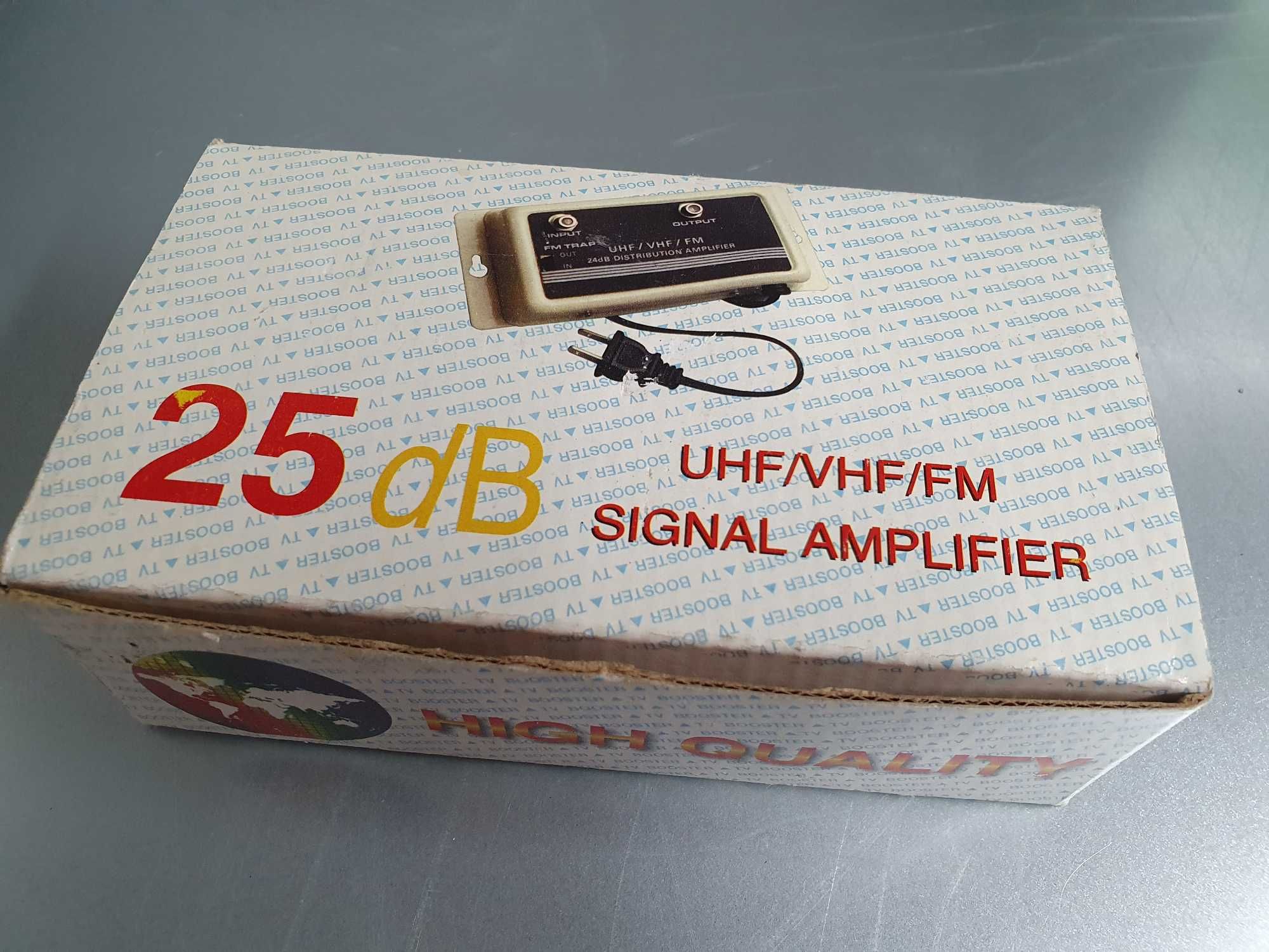 25dB UHF/VHF/FM антенен усилвател (Signal Amplifier)
