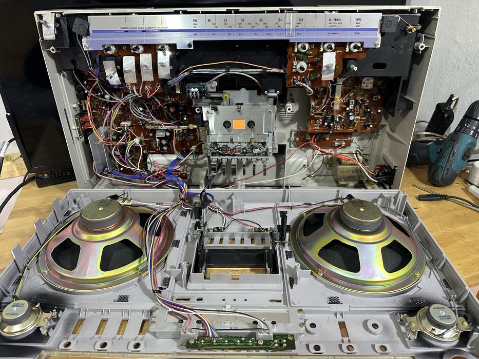 Radio casetofon boombox goldstar tsr-800