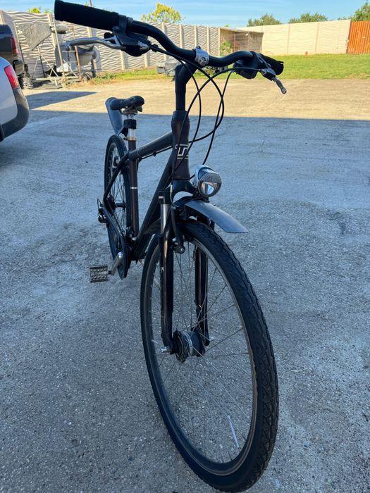 Bicicleta Triumph Crose Shimano Aluminiu Far Led roti 28