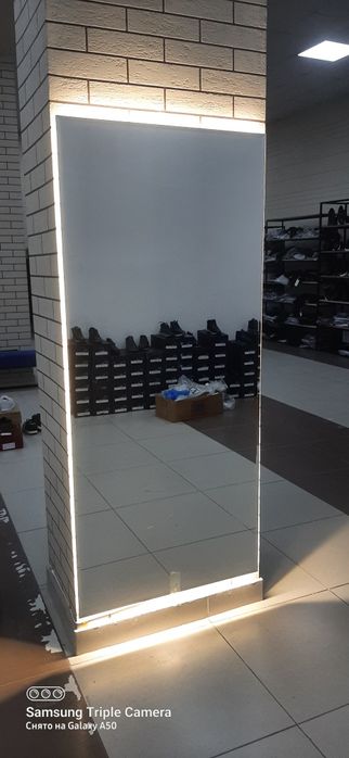 Айна LED жарық пен!!! Зеркала на заказ!!!