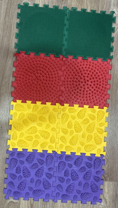 Детский ортопазл коврик массажер для ног