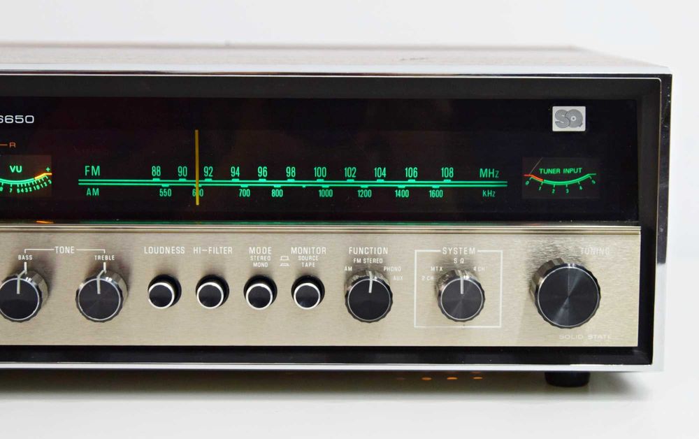 Amplituner Sony SQR-6650, amplificator, Quadraphonic Receiver