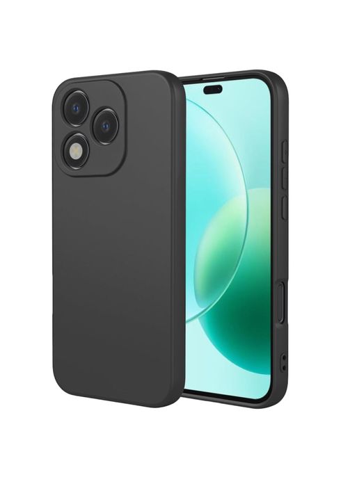 Honor 400 400 Lite 400 Pro - Husa Liquid cu Interior de Fin Neagra