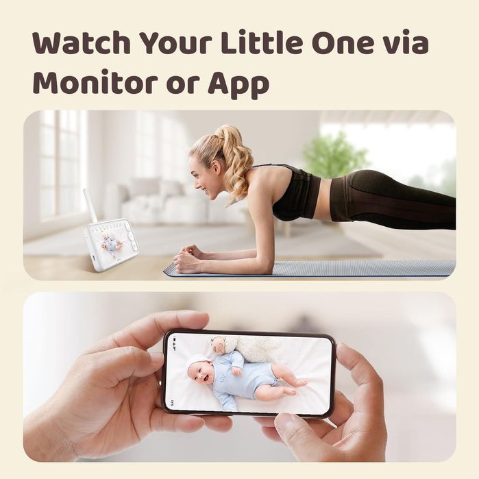 НОВ Бебефон 5 инча дисплей