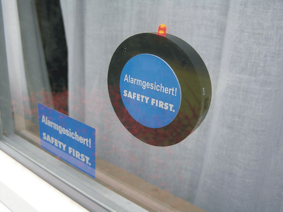 немска аларма за стъкло Safety First, нова, внос от Германия