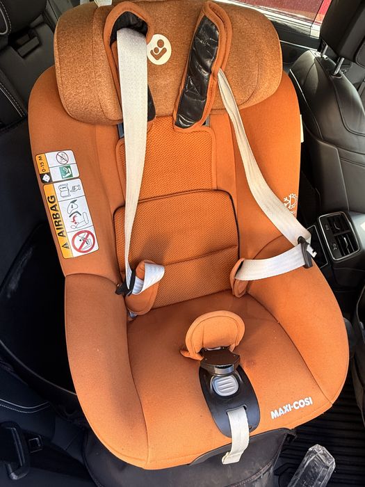 Scaun auto Mica Pro Eco I - Size, Authentic Cognac (maro) , Maxi Cosi