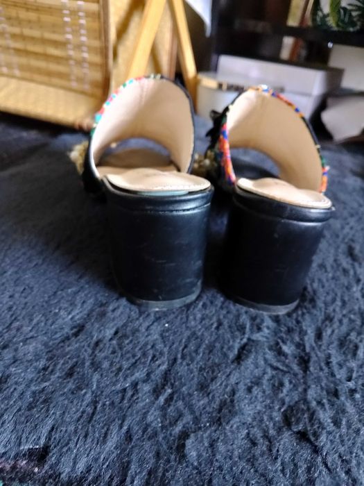 Дамски чехли от естествена кожа Eliza