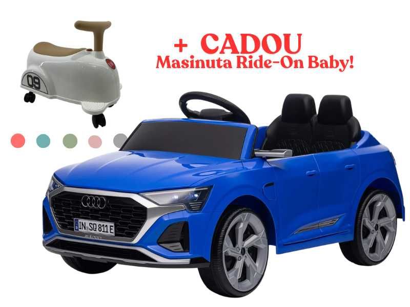 Masinuta electrica pentru copii, Audi SQ8, 70W 12V, echipare standard