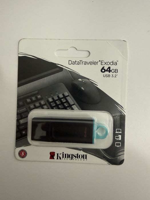 Флэшка kingston 64gb