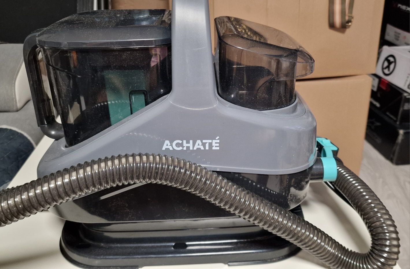 Aspirator cu aburi și apa