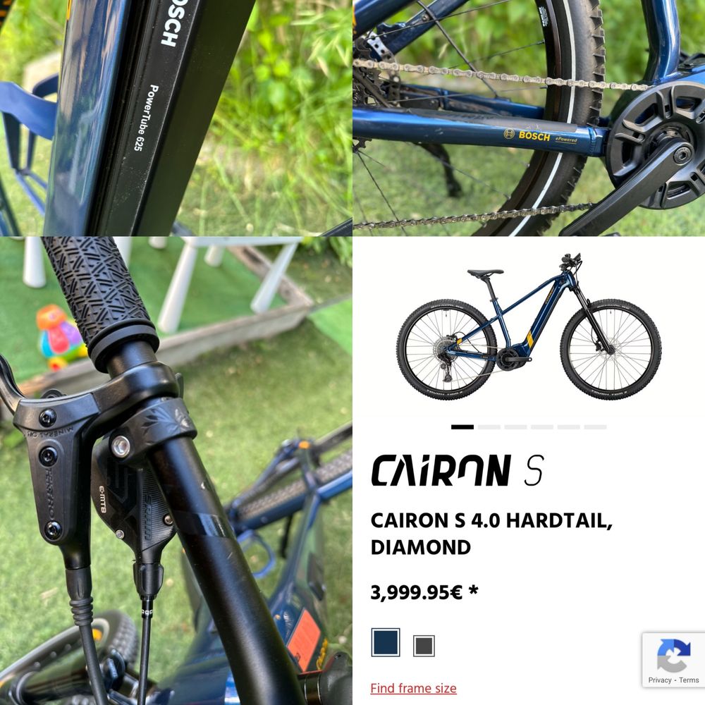 Е-bike Conway Cairon 4.0 L-размер