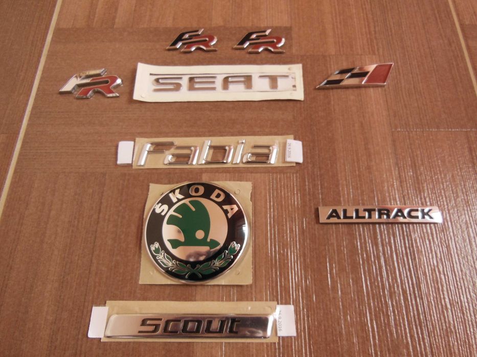 Embleme Logo  Seat  FR  Skoda VW Alltrack Audi S