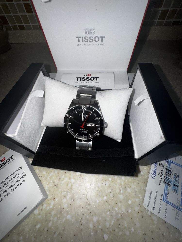 Тиссот, PRS 516, самоподзавод, сапфир стекло, 100 м.