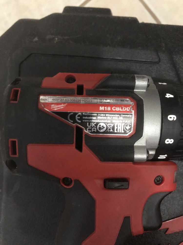 Set trusa 2 Milwaukee M18 CBLDD si CBLID cu 5ah Fab 2023