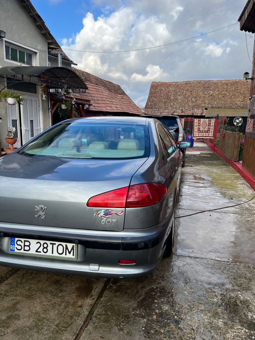 Vand Peugeot 607, Berlina, an 2002, motor 2.2hdi, 149cp