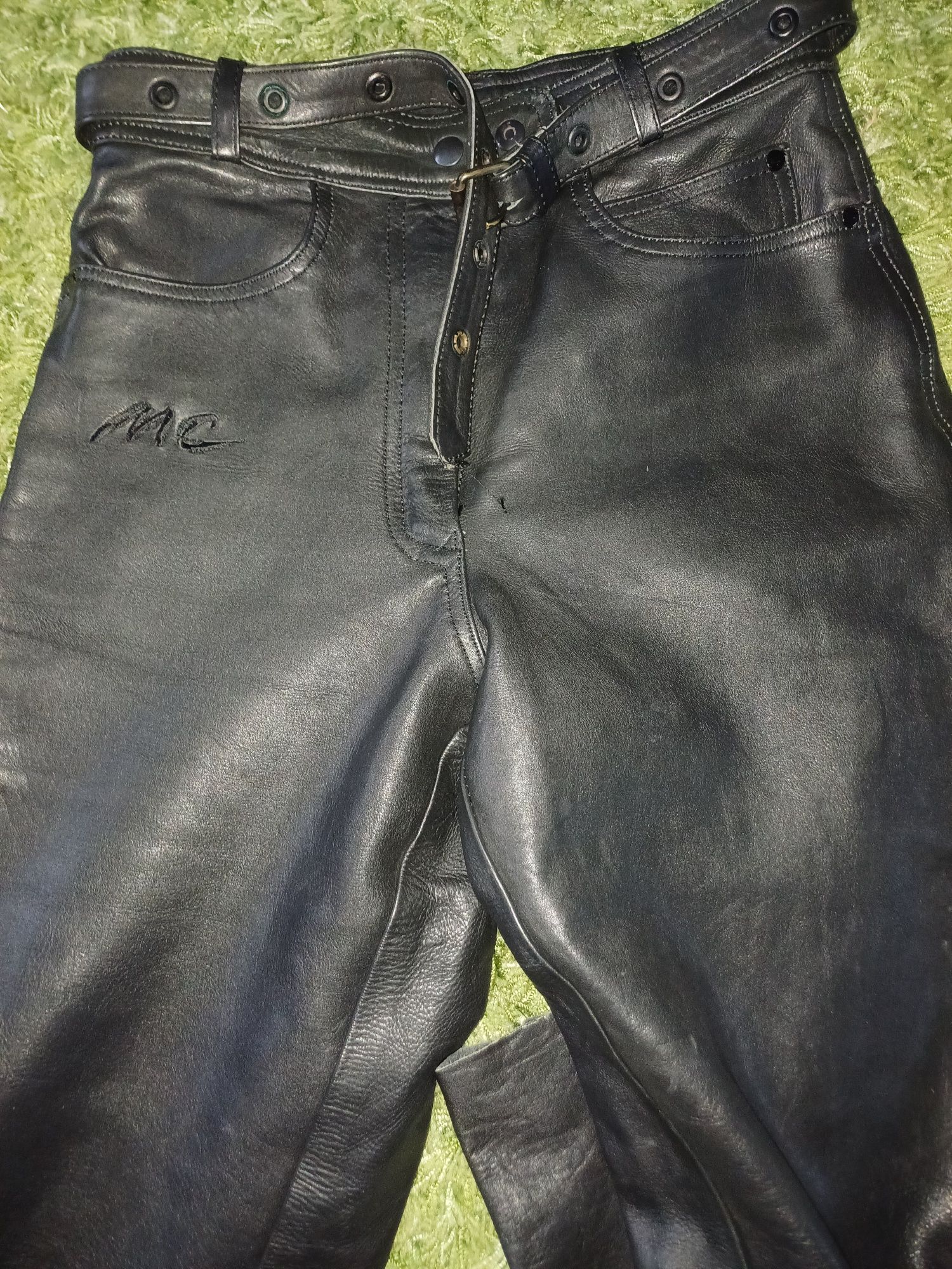 Pantaloni piele 40 MC