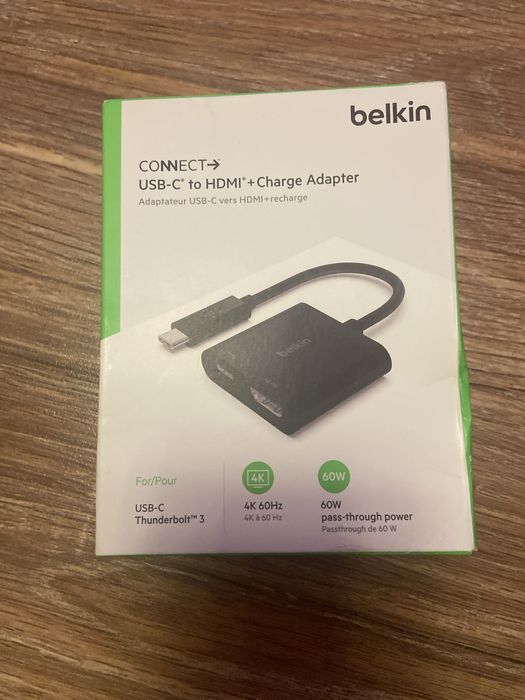 Adaptor USB -C to HDMI +Charge Adapter