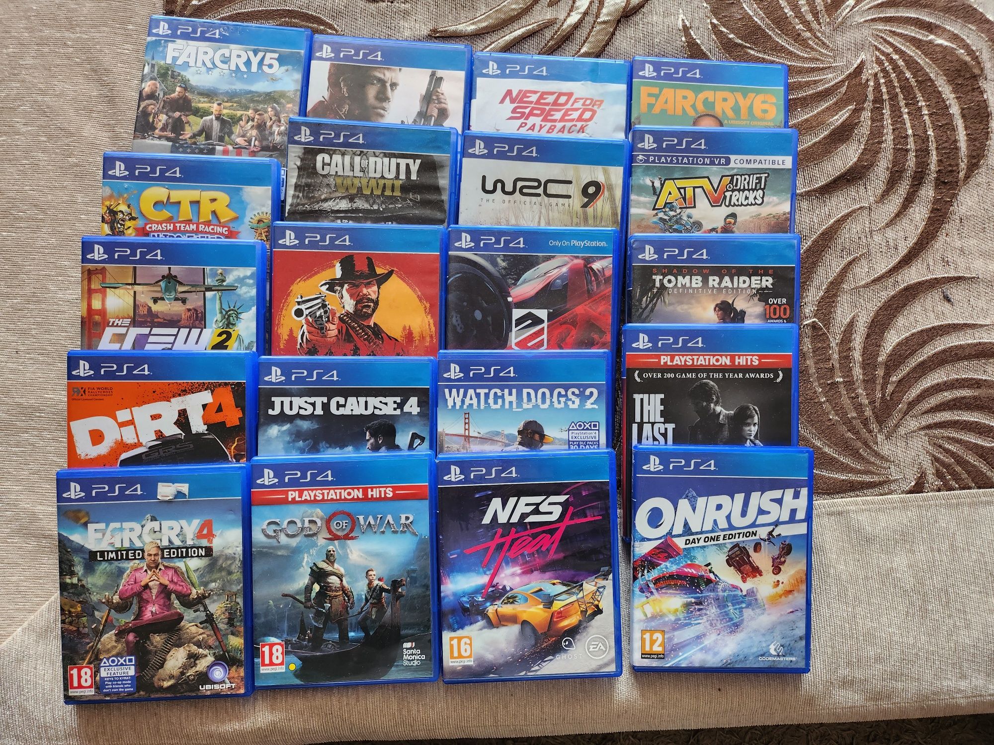 Игри за PS4,запазени