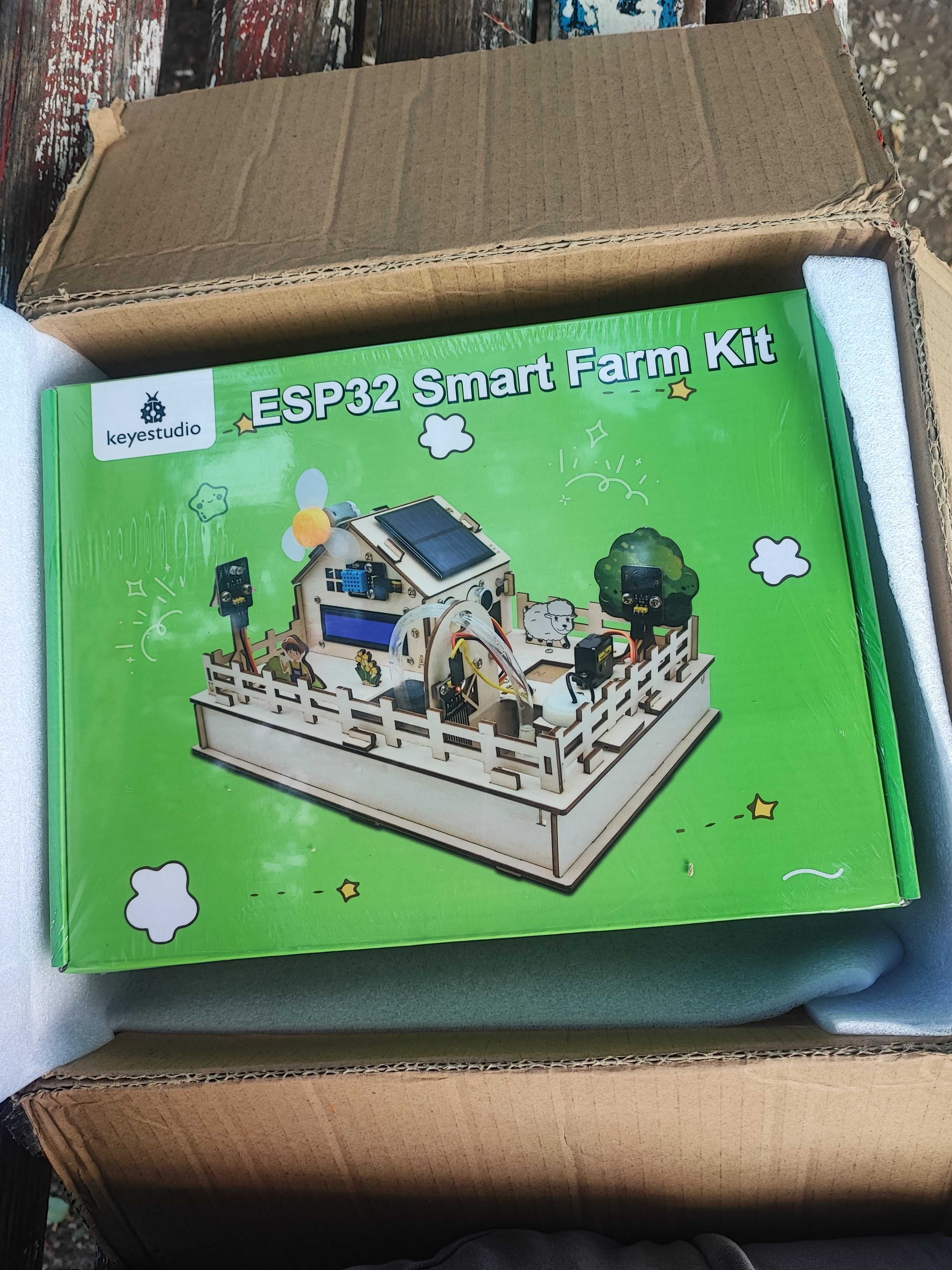 Aрдуино умна ферма.   Arduino Smart farm    с Wi- fi и ESP32 board
