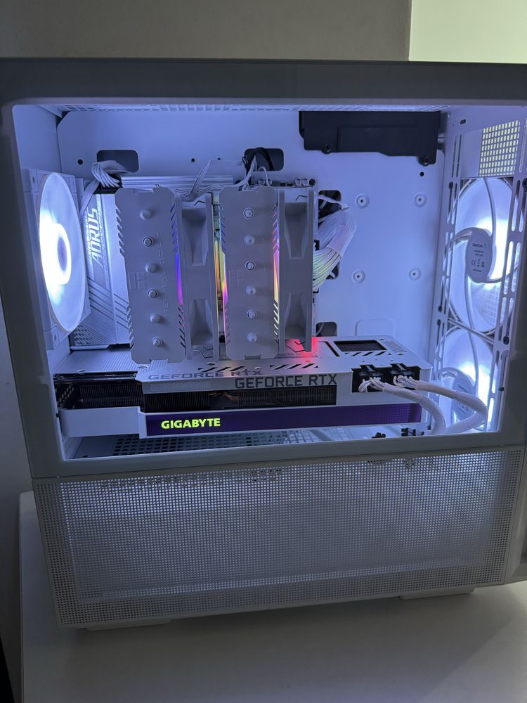 PC Gaming RGB White Ryzen 7 7800X3D RTX 3080 32GB DDR5 6000mhz CL30