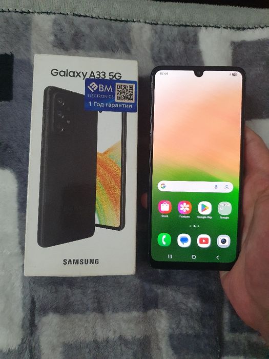 Srochna Sotiladi Samsung Galaxy A33 6+6/128gb 5G Black Original