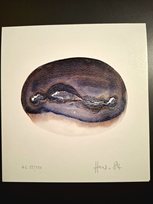 Litografii semnat Wolfgang Heuwinkel - 1984 15x15