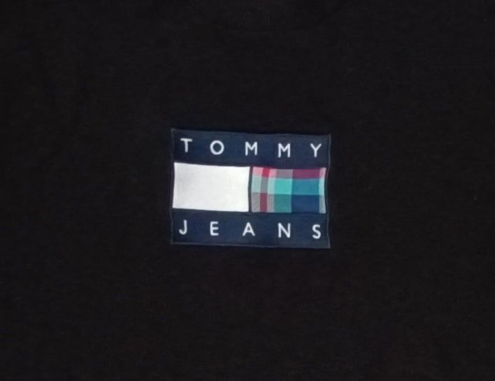 Tommy Jeans Logo Sweatshirt оригинално горнище S памук суичър горно