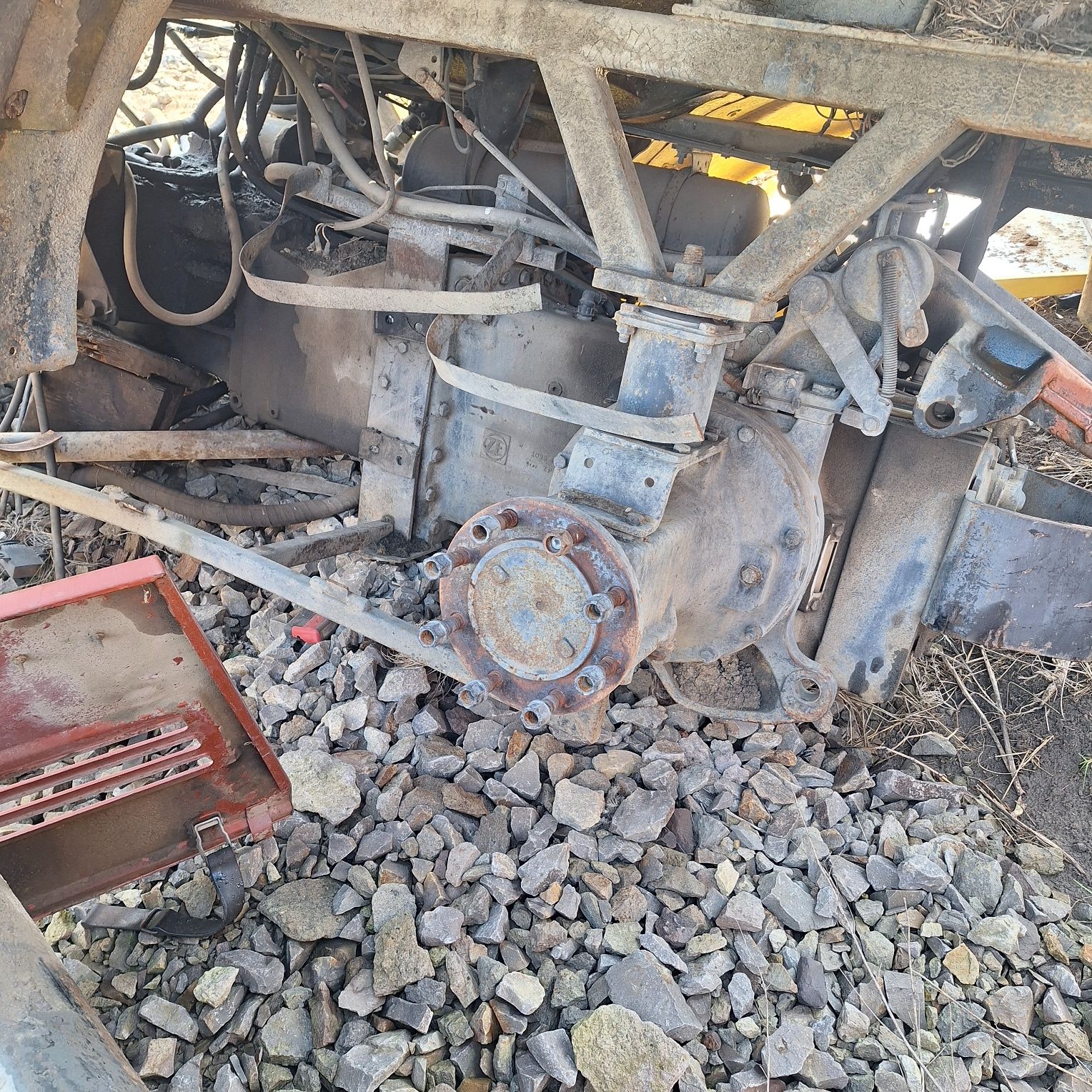 Punte spate diferential,cutie viteza Deutz Steyr Case,ZF T 7000 V/R