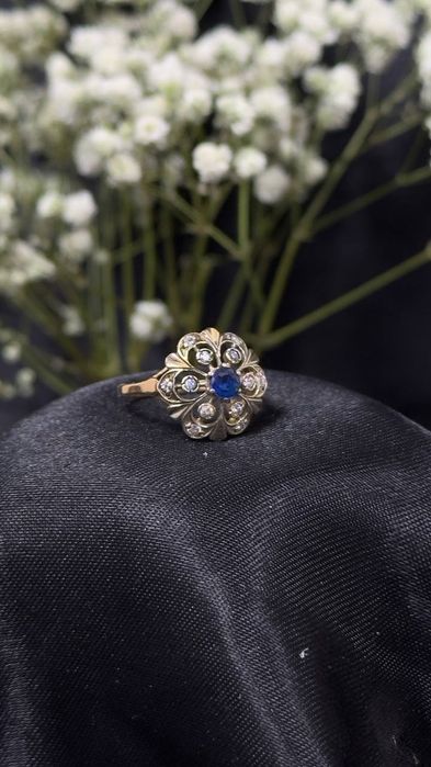 Кольцо золотое ЖанТаС ломбард АСТАНА