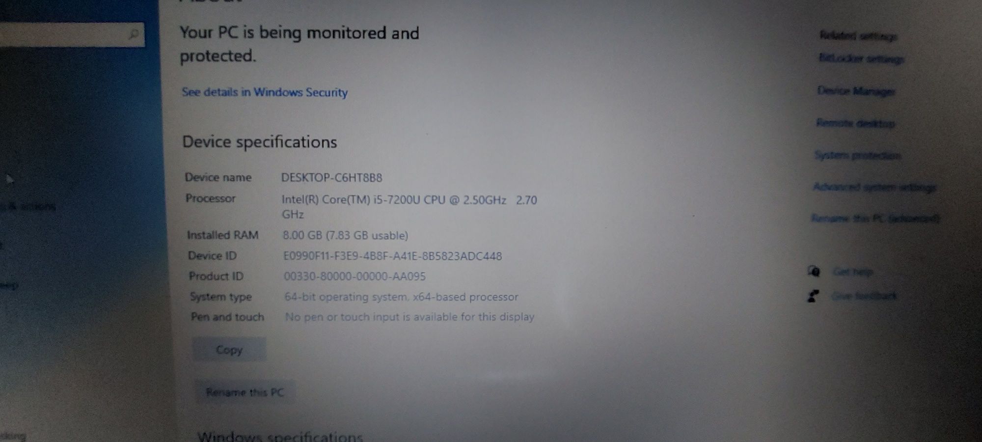 Laptop  DEEL  vostro...