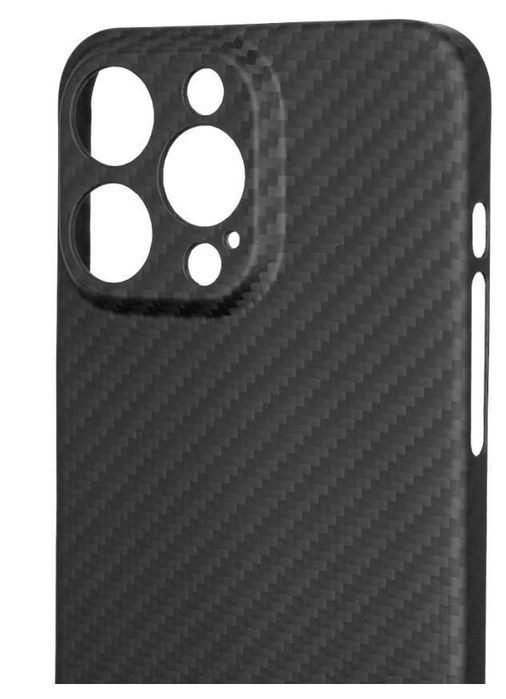 Husa fibra carbon SILKASE pentru Apple iPhone 12 Pro Max