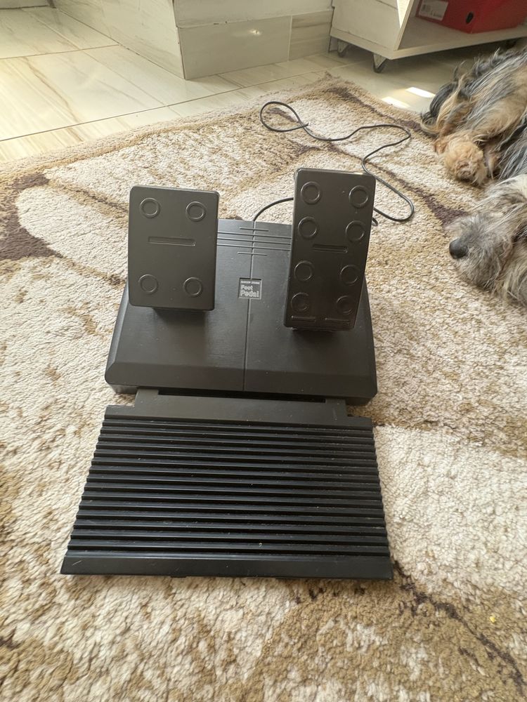 Volan gaming MYRIA MG7400 PS3/PS4/PC/XBOX ONE cu schimbator si pedale