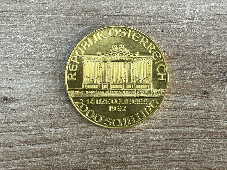 Златна монета 2000 Schiling Vienna Philharmonic 1 oz 999.9