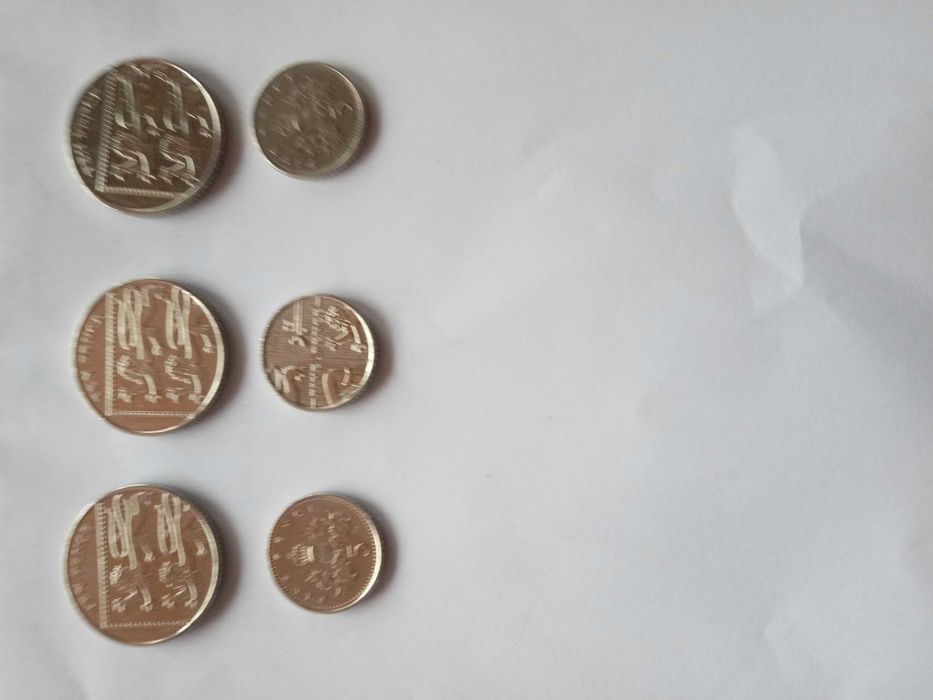 Монети с Английската Кралица Елизабет 2