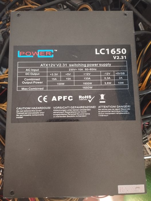 Sursa PC 1650W in stare perfecta