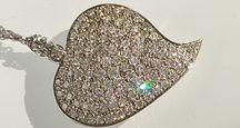 Colier aur 14k cu diamante 3.0ct