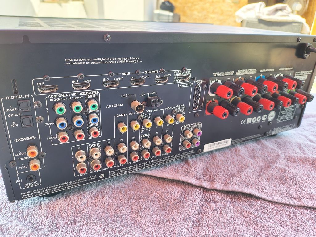 Av receiver onkyo TX -SR607 ( 7 canale)