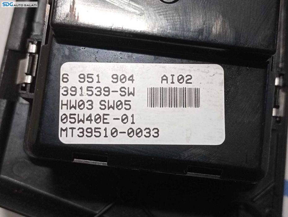 Butoane Geamuri Buton Actionare Reglaj Geamuri Stanga Fata BMW Seria 5 E60 E61 2004 - 2010 Cod 70342879 6951904 [M5767]