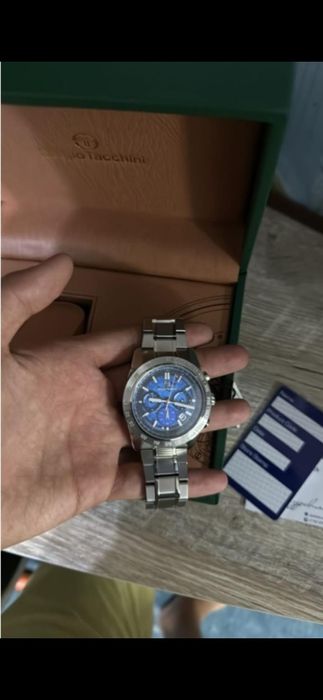 Часы Кварцевые Sergio Tacchini Часы мужские Италия нержавеющая сталь