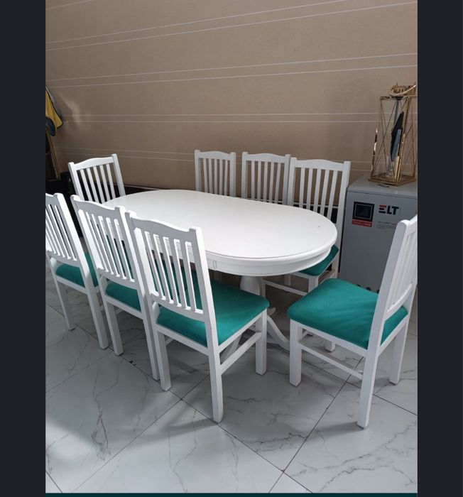 Oshxonaga stol stul Yogochli stol stullar stol stul Taxtali stol stul