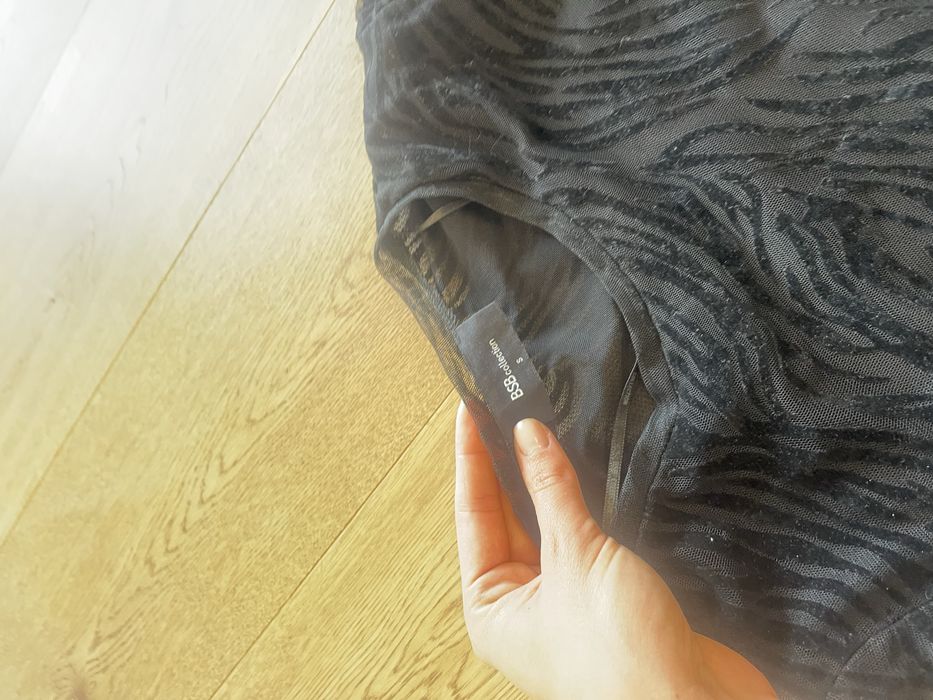 Bluza neagra eleganta BSB