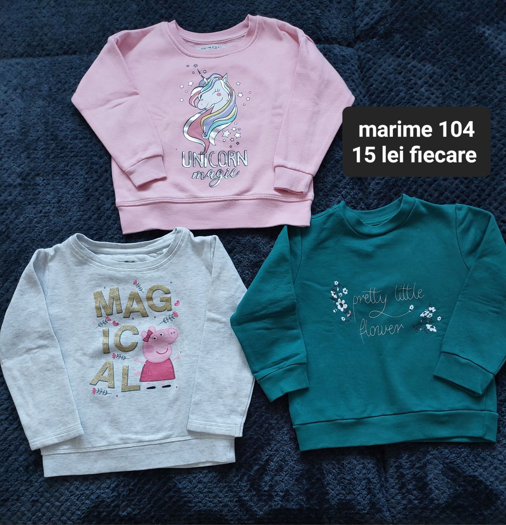 Bluze fetita mărime 104