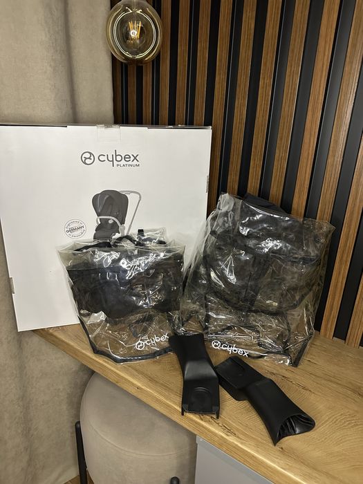 Количка Cybex Priam 4 Simply Flowers Platinum Сайбекс Приам Прайм 4